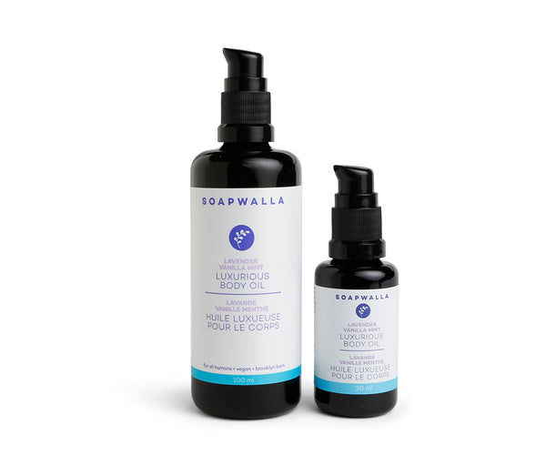 Soapwalla Lavender Vanilla Mint Luxurious Body Oil