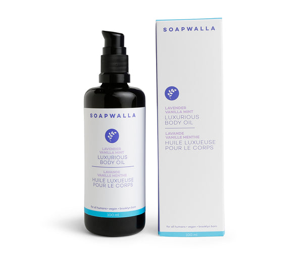 soapwalla Lavender Vanilla Mint Luxurious Body Oil