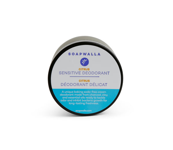 Soapwalla Sensitive Deodorant Cream - Citrus