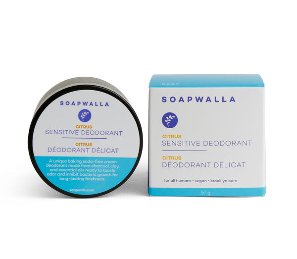 soapwalla Sensitive Deodorant Cream - Citrus