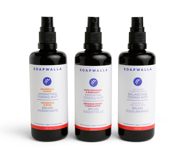soapwalla Toning Mist Trio