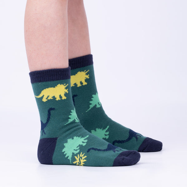 Sock It To Me Dinosaur Days Youth Crew Socks 3-Pack