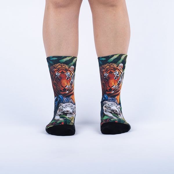 sock it to me Eye of the Tiger Performance Crew Socks