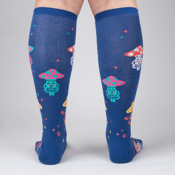 Sock It To Me Heavily Meditated Stretch-It Knee High Socks