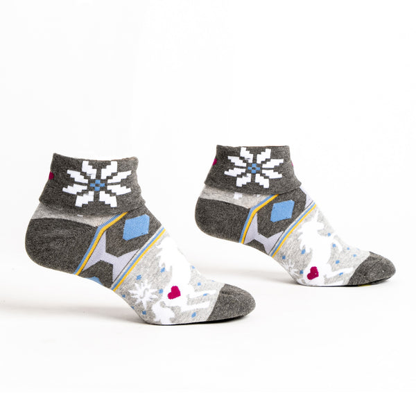 Sock It To Me I Believe In Sweater Weather Turn Cuff Socks