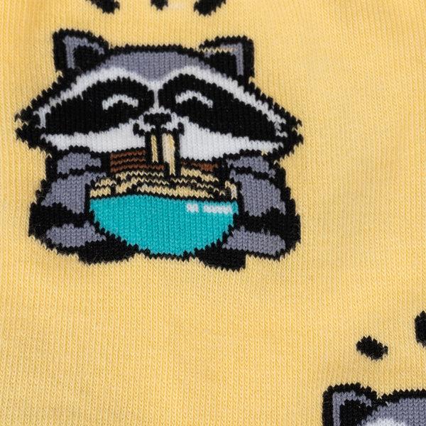 Sock It To Me I Just Love Raccoons And Ramen OK? Crew Socks