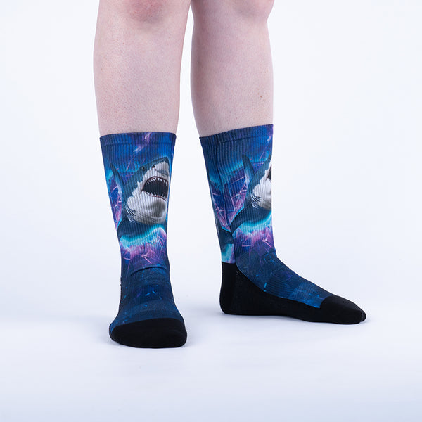 sock it to me In Case of Emergency Break Glass Performance Crew Socks