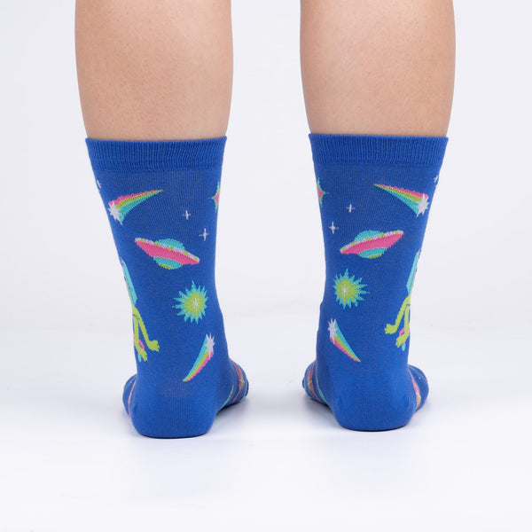 Sock It To Me InterGalactic Reading List Crew Socks