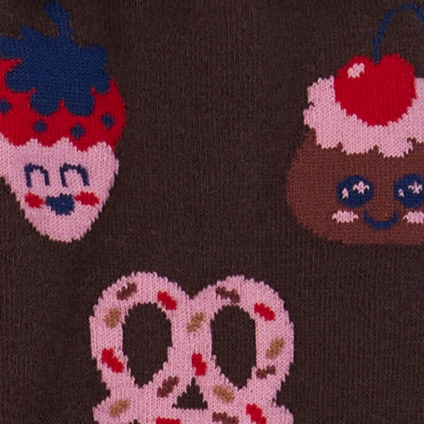 Sock It To Me Just Here For The Chocolate Crew Socks