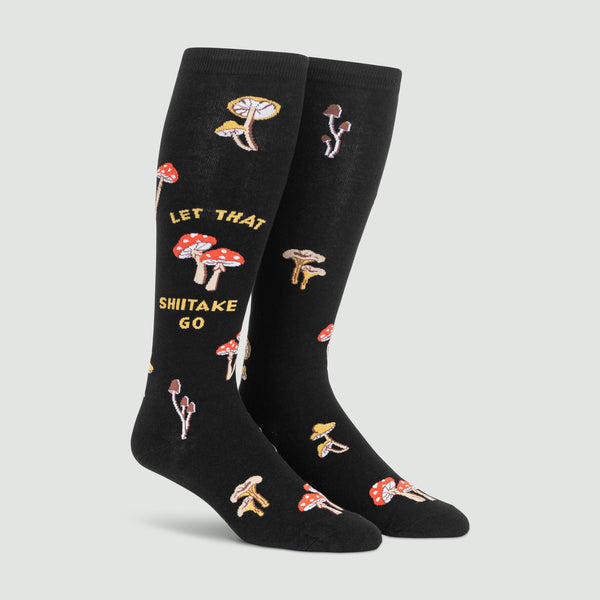 Sock It To Me Let That Shiitake Go Stretch-It Knee High Socks