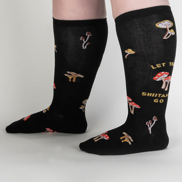 Sock It To Me Let That Shiitake Go Stretch-It Knee High Socks