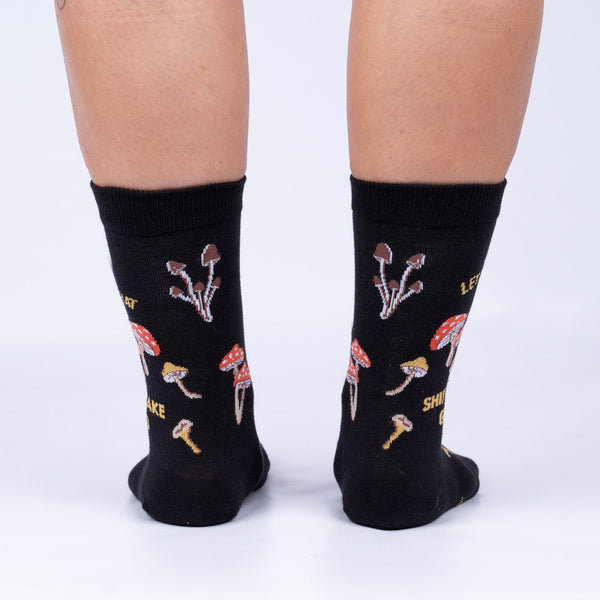 Sock It To Me Let That Shiitake Go Women's Crew Socks