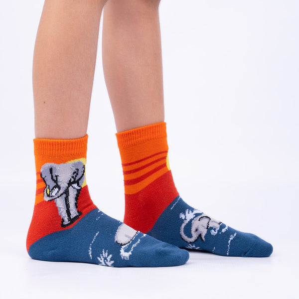 Sock It To Me Make A Splash Youth Crew Socks 3-Pack