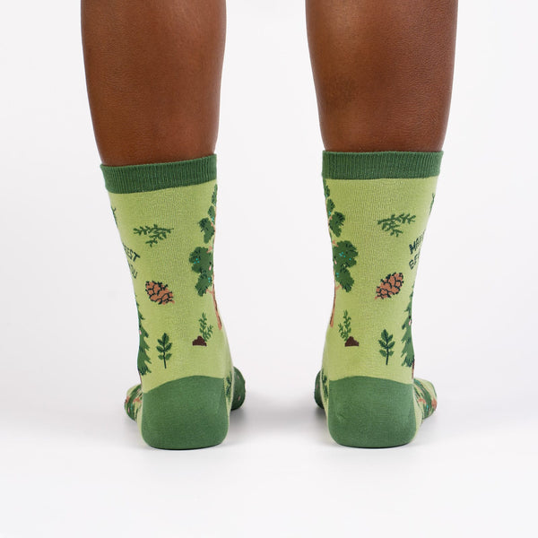Sock It To Me May The Forest Be With You Women's Crew Socks