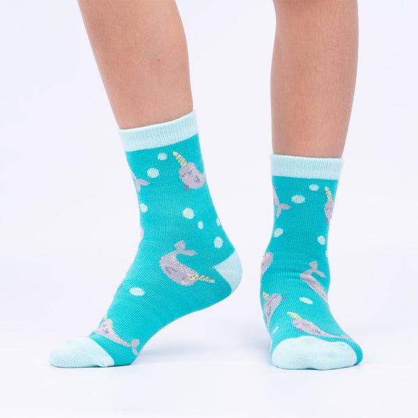 Sock It To Me My Otter Half Junior Crew Socks 3-Pack