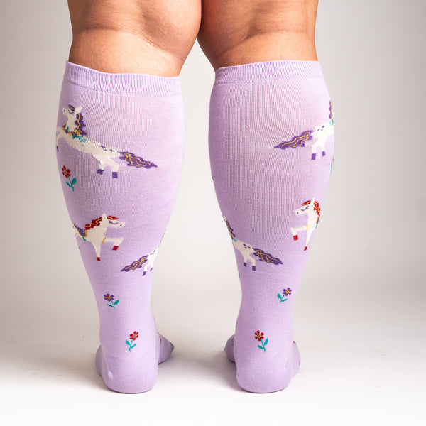 Sock It To Me Prancing Around Stretch-It Knee High Socks
