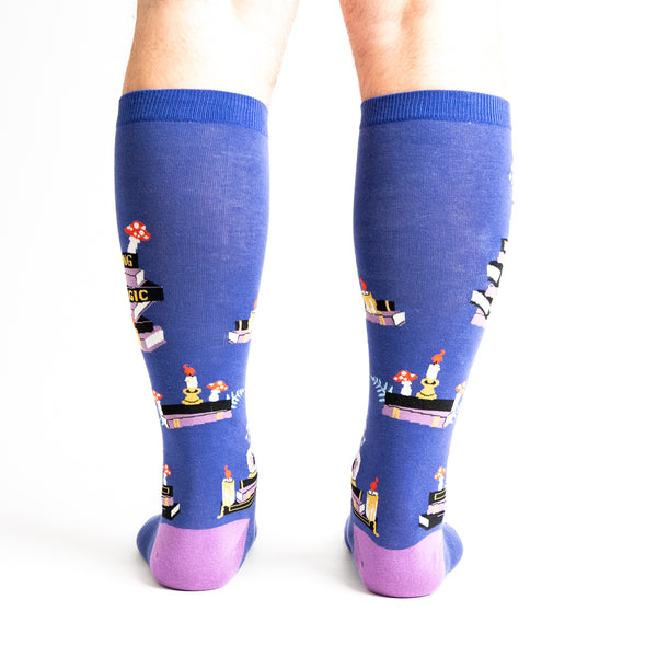 Sock It To Me Reading Is Magic Stretch-It Knee Highs