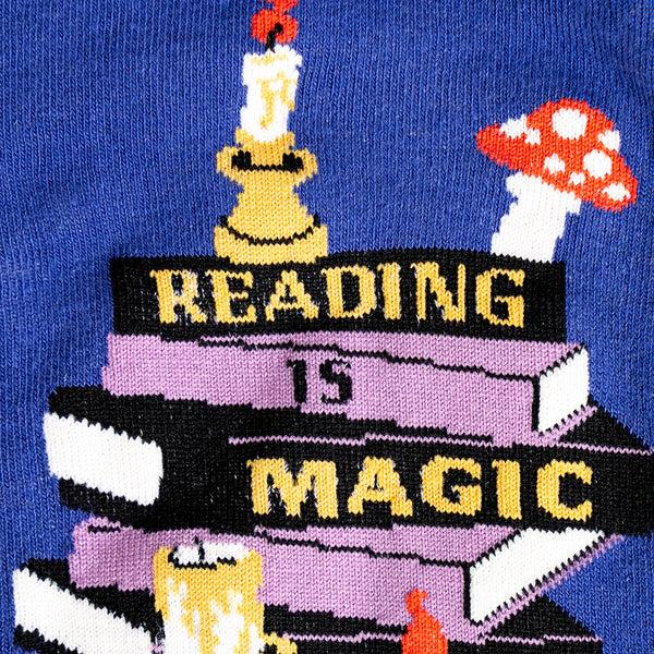 Sock It To Me Reading Is Magic Stretch-It Knee Highs