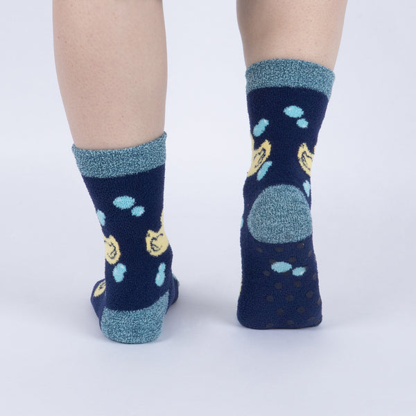 Sock It To Me Rubber Duckie You're The One Slipper Socks