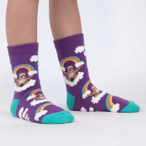 Sock It To Me Sloth Dreams Junior Crew Socks 3-Pack
