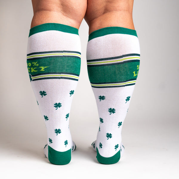 Sock It To Me 100% Lucky Stretch-It Knee High Socks