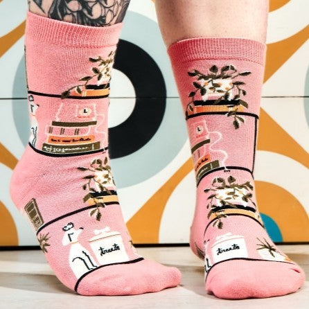 Sock It To Me A Novel Idea Crew Socks