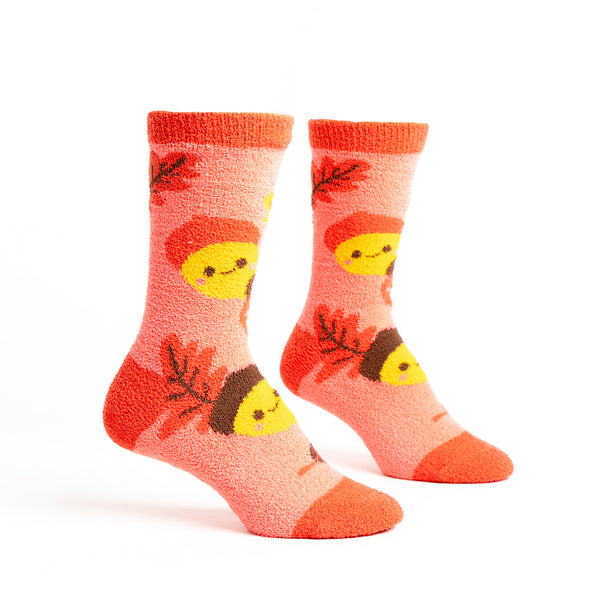Sock It To Me Acorn-ey Sock Slipper Socks