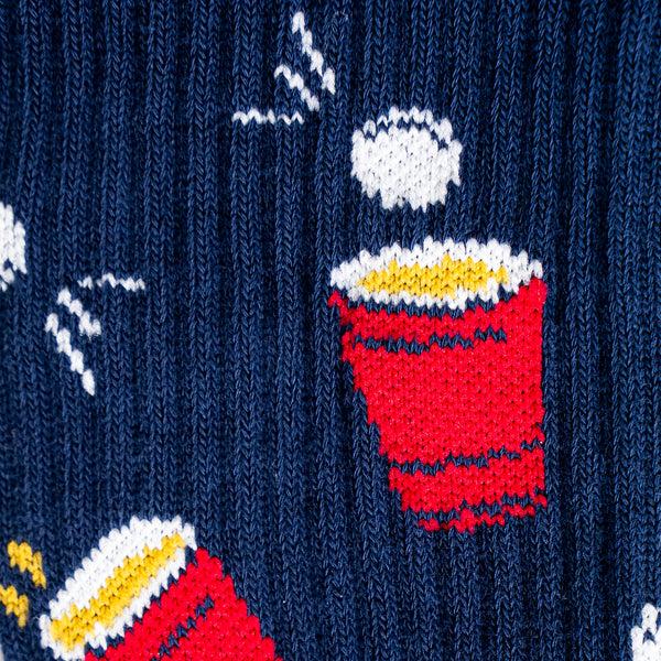 Sock It To Me America's Cup Ribbed Crew Socks