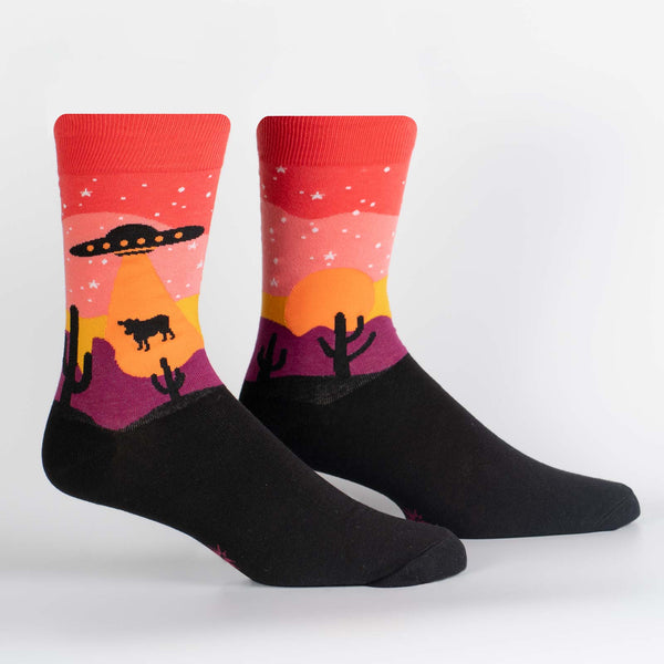 Sock It To Me Area 51 Men's Crew Socks