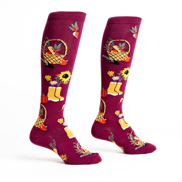 Sock It To Me Autumn Harvest Knee High Socks