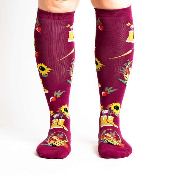 sock it to me Autumn Harvest Knee High Socks