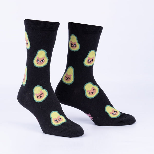 Sock It To Me Avocato Crew Socks