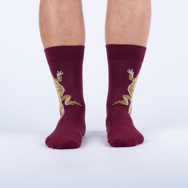 Sock It To Me Bearded Dragon Crew Socks