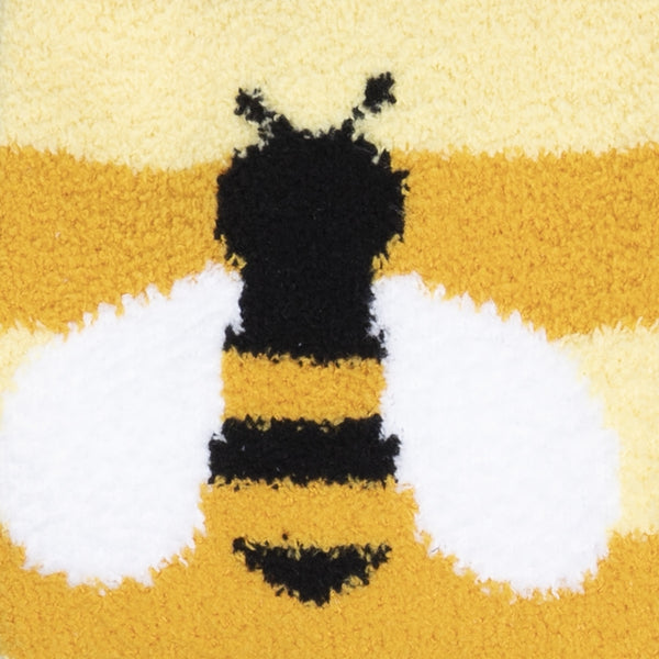 Sock It To Me Bee Cozy Slipper Socks