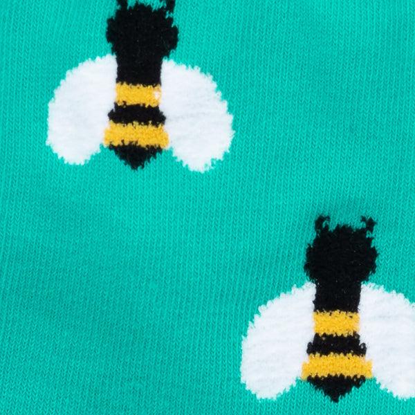 Sock It To Me Bee Happy Crew Socks