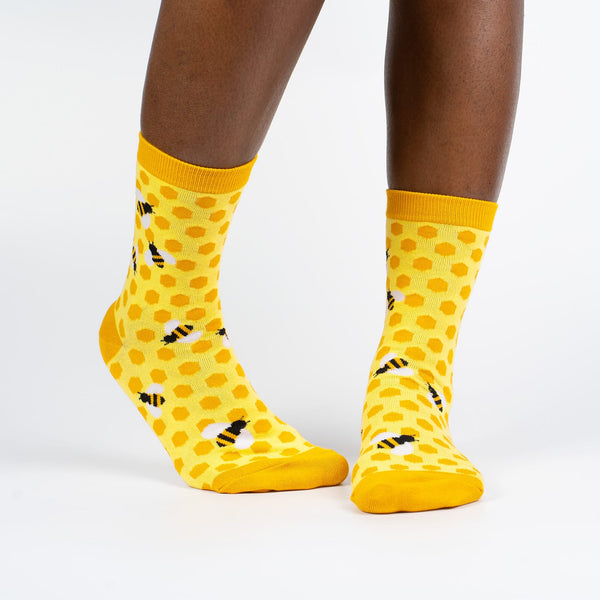 sock it to me Bee's Knees Women's Crew Socks