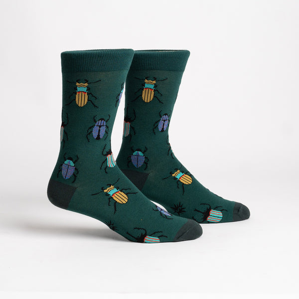 Sock It To Me Beetle-Mania Men's Crew Socks