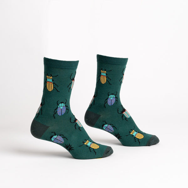 Sock It To Me Beetle-Mania Women's Crew Socks