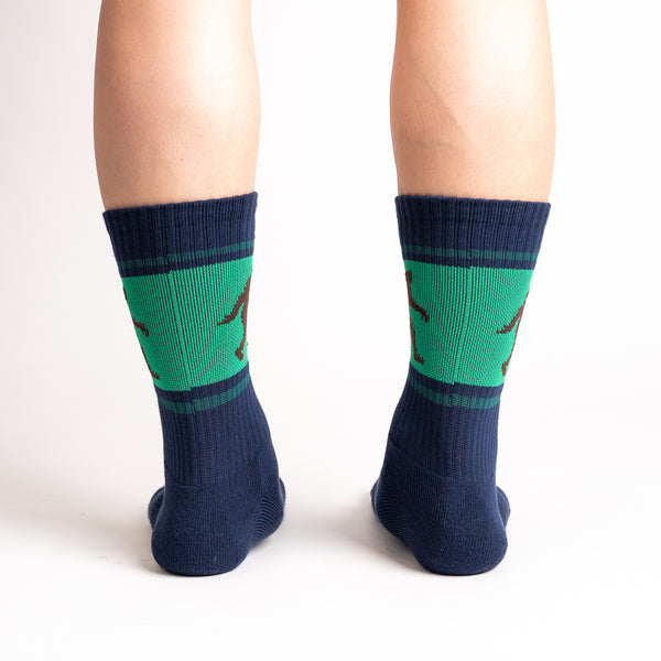 Sock It To Me Bigfoot Ribbed Crew Socks