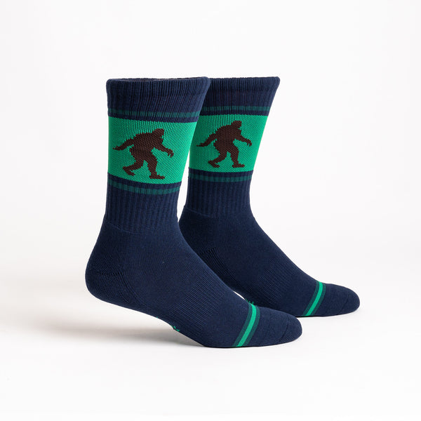 Sock It To Me Bigfoot Ribbed Crew Socks