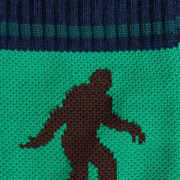 Sock It To Me Bigfoot Ribbed Crew Socks