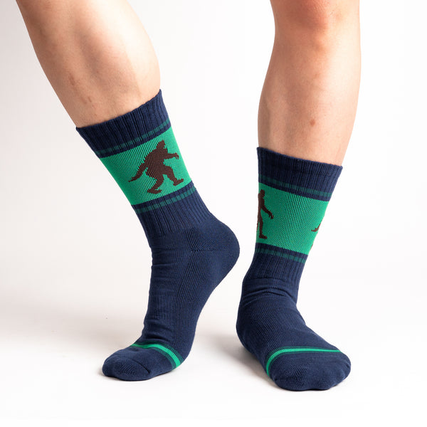 sock it to me Bigfoot Ribbed Crew Socks