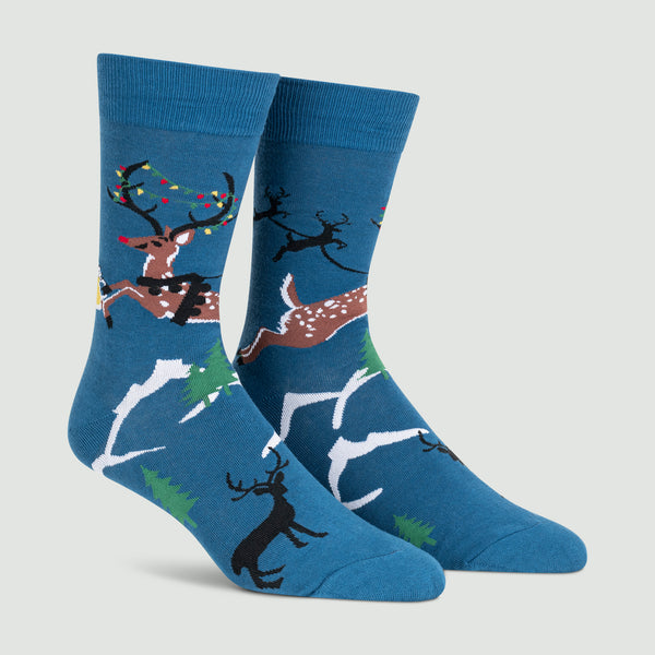 Sock It To Me Brew-Dolph Crew Socks