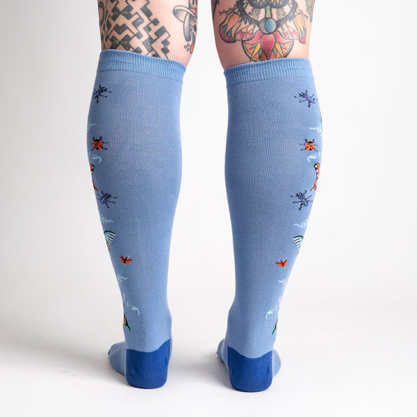 Sock It To Me Butterfly In The Sky Knee High Socks