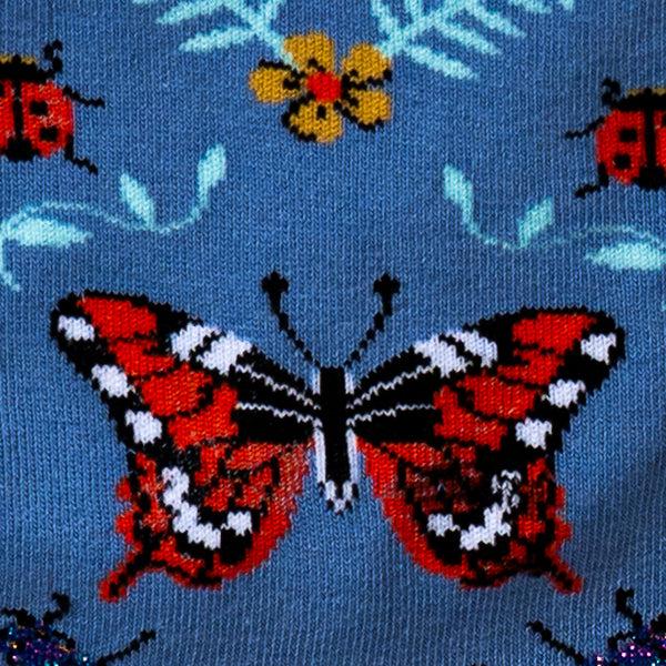 Sock It To Me Butterfly In The Sky Knee High Socks