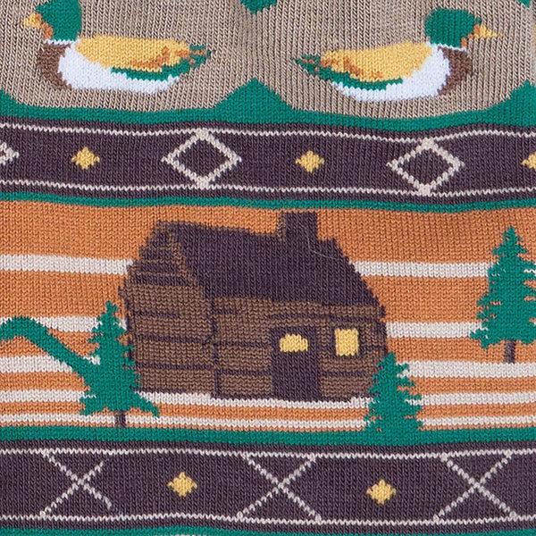 Sock It To Me Cabin Life Men's Crew Socks