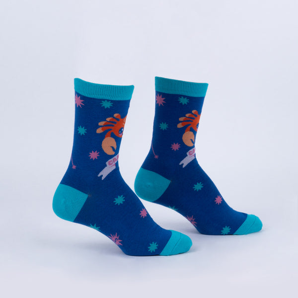 Sock It To Me Cancer Greeting Card With Socks