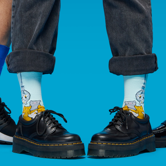 Sock It To Me Cat Claw Crew Socks