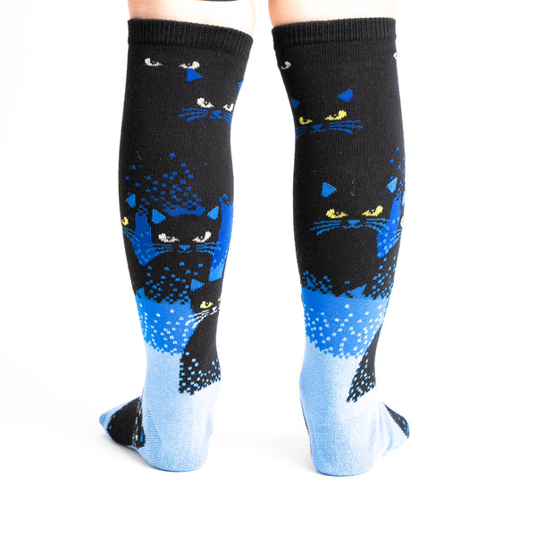 Sock It To Me Cats In The Dark Junior Knee Socks