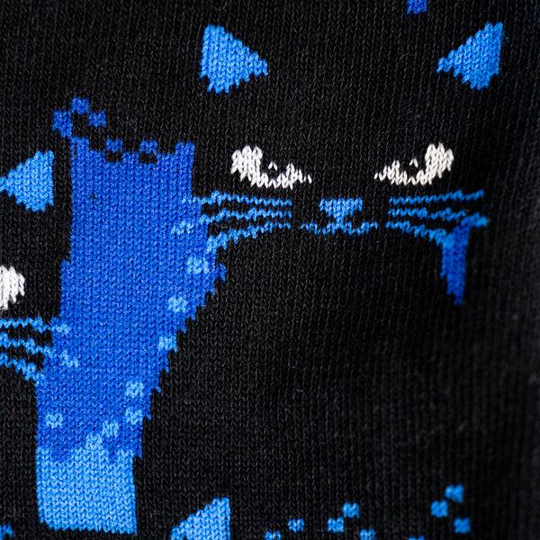 Sock It To Me Cats In The Dark Youth Knee Socks